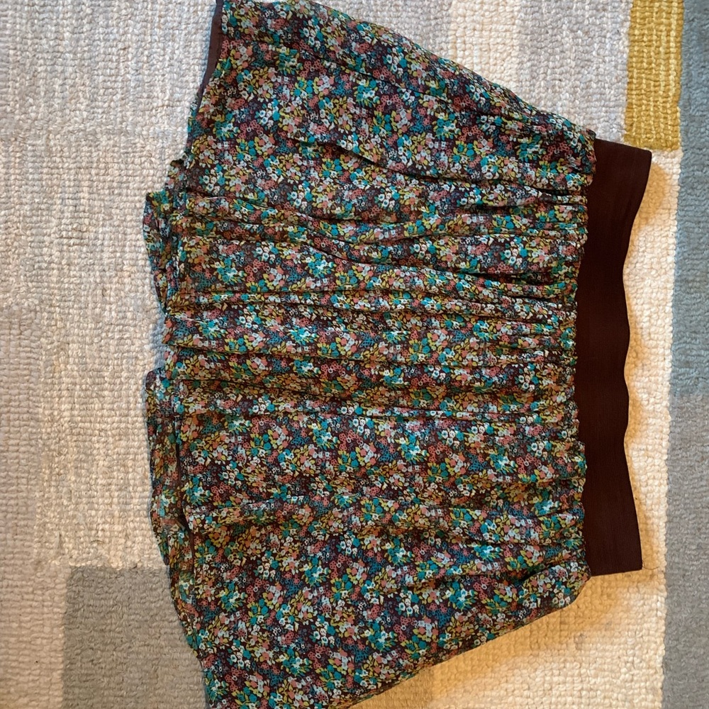 Floral skirt